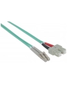 intellinet network solutions Intellinet Światłowód krosowy LC-SC duplex 2m 50/125 OM3 wielomodowy płaszcz 3mm - nr 8