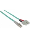 intellinet network solutions Intellinet Światłowód krosowy LC-SC duplex 1m 50/125 OM3 wielomodowy płaszcz 3mm - nr 13