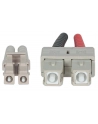 intellinet network solutions Intellinet Światłowód krosowy LC-SC duplex 1m 50/125 OM3 wielomodowy płaszcz 3mm - nr 3
