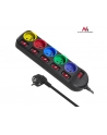 Maclean MCE204 Listwa zasilająca 5 gniazd z włącznikami 250VAC/10A 1,5m multicol - nr 8