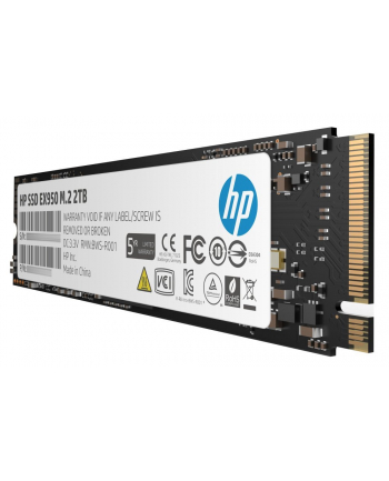HP Dysk SSD EX950 2TB, M.2 PCIe Gen3 x4 NVMe, 3500/2900 MB/s, IOPS 410/380K