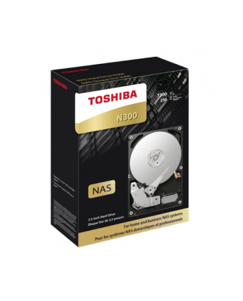 Dysk twardy Toshiba N300, 3.5'', 14TB, SATA/600, 7200RPM, 256MB, BOX