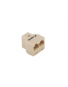 Lanberg Adapter złączka sieciowa RJ-45->X2 RJ45 - nr 1