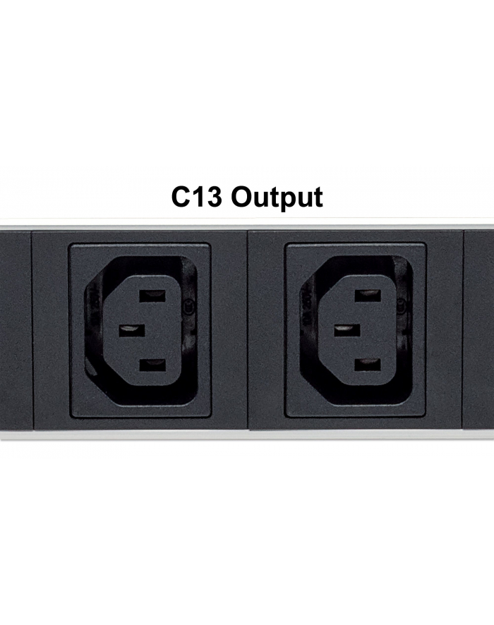 intellinet network solutions Intellinet Listwa zasilająca pionowa Rack 24 gniazda: 20xC13+4xC19, 250V/16A, 2m główny