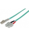 intellinet network solutions Intellinet Światłowód krosowy LC-SC duplex 1m 50/125 OM3 wielomodowy płaszcz 3mm - nr 24