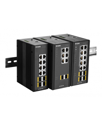 D-Link 12 Port L2 Managed Switch Switch 8 x 10/100/1000BaseT(X) & 4 x SFP