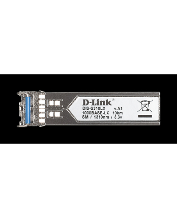 D-Link 1-port Mini-GBIC SFP to 1000BaseLX Transceiver Singlemode (up to 10 km)