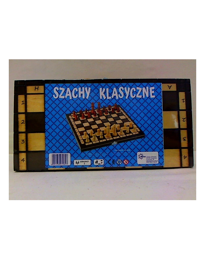 abino Szachy drewniane klasyczne 31cm 72847 główny