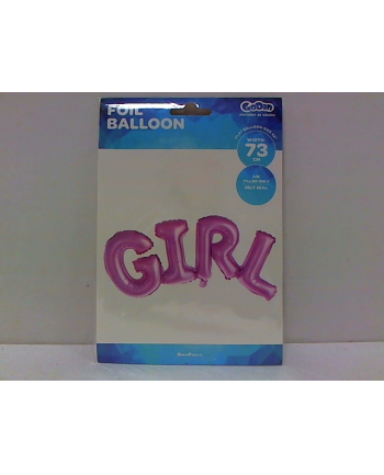 godan Balon foliowy Napis GIRL różowy 73cm BN-AGIR     .