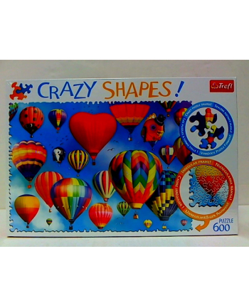 trefl Puzzle 600 Crazy Shapes KOLOROWE BALONY 11112.