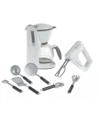 Theo Klein Braun coffee machine - biały / kolor: czarny