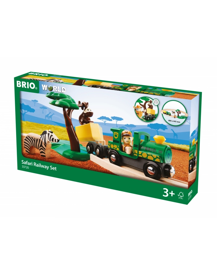 BRIO World Safari Bahn Set główny