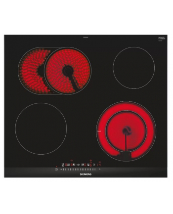 Siemens ET675FNP1E - iQ300 - kolor: czarny / aluminum - płyta grzewcza