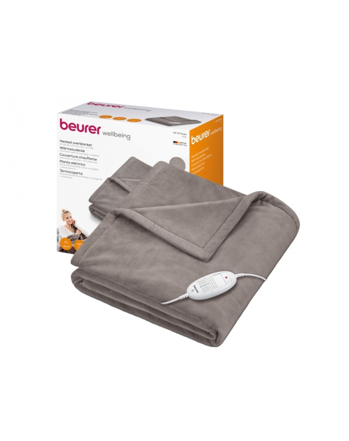 Beurer Heated Cover HD 75 Cosy - szary główny