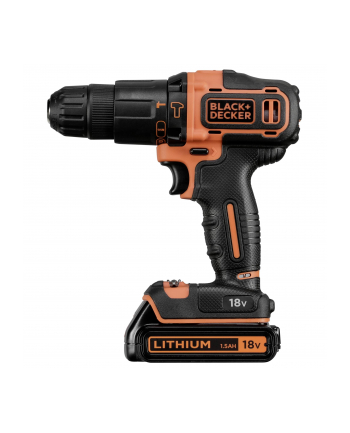 black+decker Black&Decker BDCHD18KB - kolor: czarny / pomarańczowy - case, 2x Li-Ion battery 1.5Ah nr 2