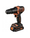 black+decker Black&Decker BDCHD18K - kolor: czarny / pomarańczowy - case, Li-ion battery 1.5Ah - nr 2