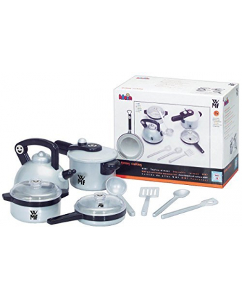 Theo Klein WMF pot set - gray / kolor: czarny