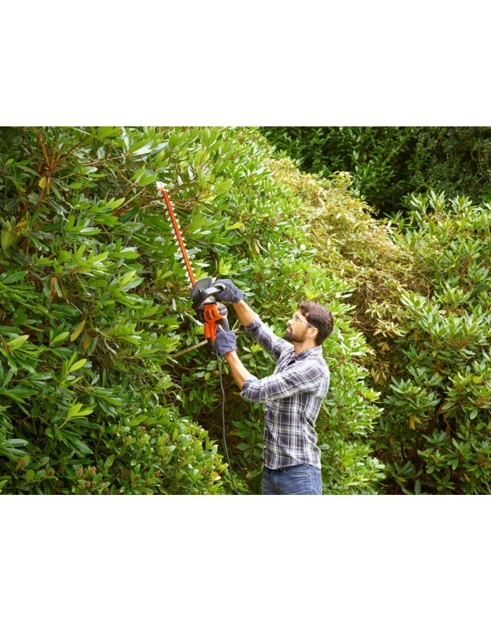 black+decker Black&Decker  Przycinarka BEHTS401 - pomarańczowy / kolor: czarny główny
