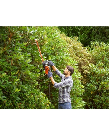 black+decker Black & Decker Przycinarka BEHTS451 - pomarańczowy / kolor: czarny nr 1