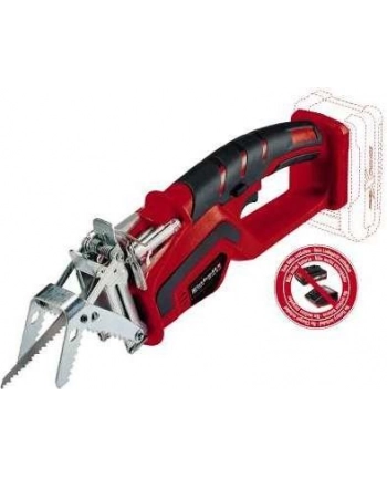 Einhell GE-GS 18 Li - Solo - kolor: czerwony / czarny - bez akumulatora i ładowarki nr 1