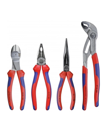 Knipex Basic Chrom 002001V17 - 4-parts set nr 1