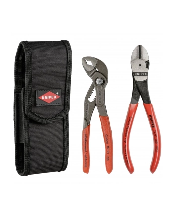 Knipex 002072V02 - czerwony / czarny, w etui, 2-części zestaw nr 1