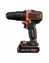 black+decker Black&Decker BDCHD18K - kolor: czarny / pomarańczowy - case, Li-ion battery 1.5Ah - nr 3