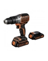 black+decker Black&Decker BL188KB - kolor: czarny / pomarańczowy - case, 2x Li-ion battery 1.5Ah - nr 3