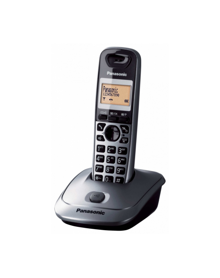 TELEFON PANASONIC KX-TG2511PDM SZARY główny