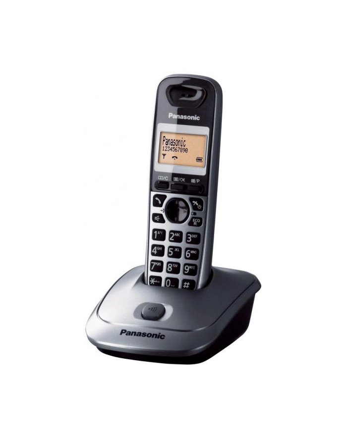 TELEFON PANASONIC KX-TG2511PDM SZARO-CZARNY główny