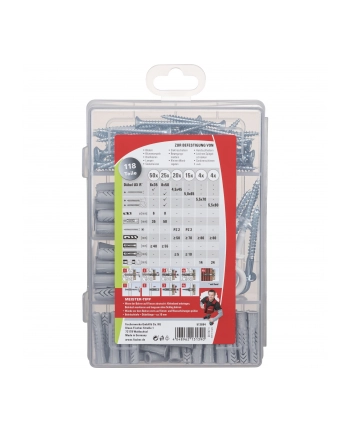 Fischer Meister-Box UX ze śrubami i hakami - kołki - 118- części nr 2