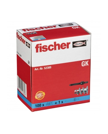 Wtyk do płyt gipsowo-kartonowych Fischer GK - 100 części nr 1