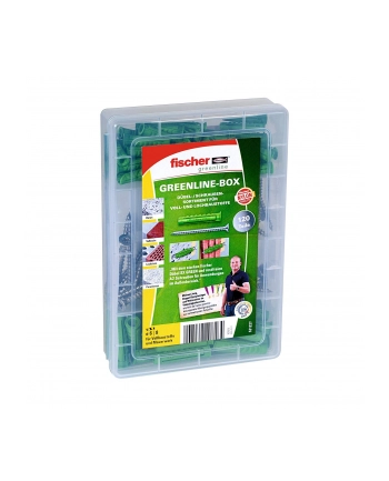 Podstawa Fischer Master Box SX S plus A2 - kołek - 120 części - ze śrubami nr 1