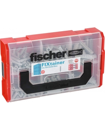 Fischer FIXtainer - SX Dowel Box - jasnoszary - 210 części nr 2