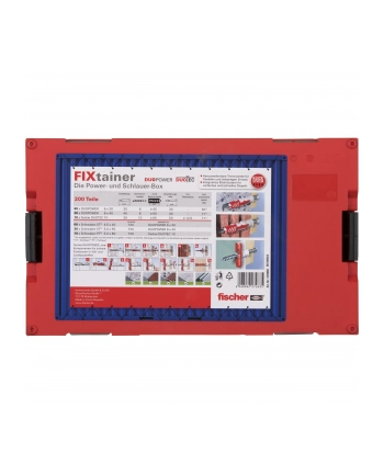 Fischer FIXtainer-DUOPOWER / DUOTEC - kołek - 200 części nr 2