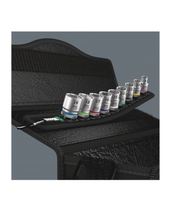 Wera Zyklop gniazdo zestaw Belt B4 - 3/8 - 9- części - gniazdo - wkładka nr 1