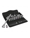 Wera Cyclops Metal Ratchet Set 8100 SB8 - 3/8 - Tool Set - kolor: czarny / srebrny - 29-piece - with reversible ratchet - nr 3