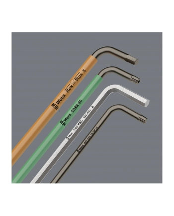 Wera klucz kątowy zestaw 967/9 TX XL Multicolour 1 - śrubokręt nr 1