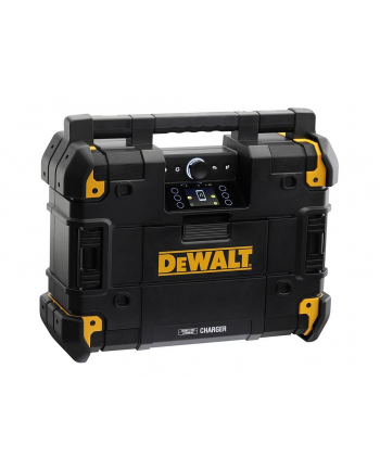 DeWalt DWST1-81078 - construction site radio - kolor: czarny / żółty - Bluetooth - jack - USB