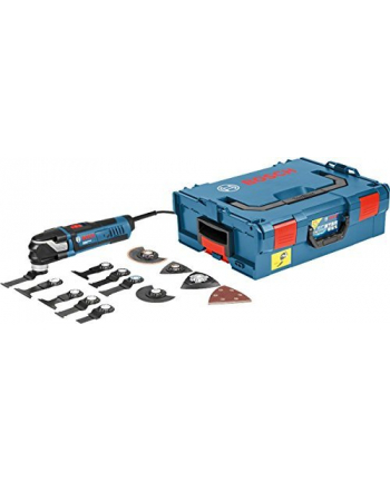 bosch powertools Bosch Multi-Cutter GOP 40-30 Professional - niebieski / kolor: czarny - L-BOXX 136 - 400 Watt - incl. akcesoria