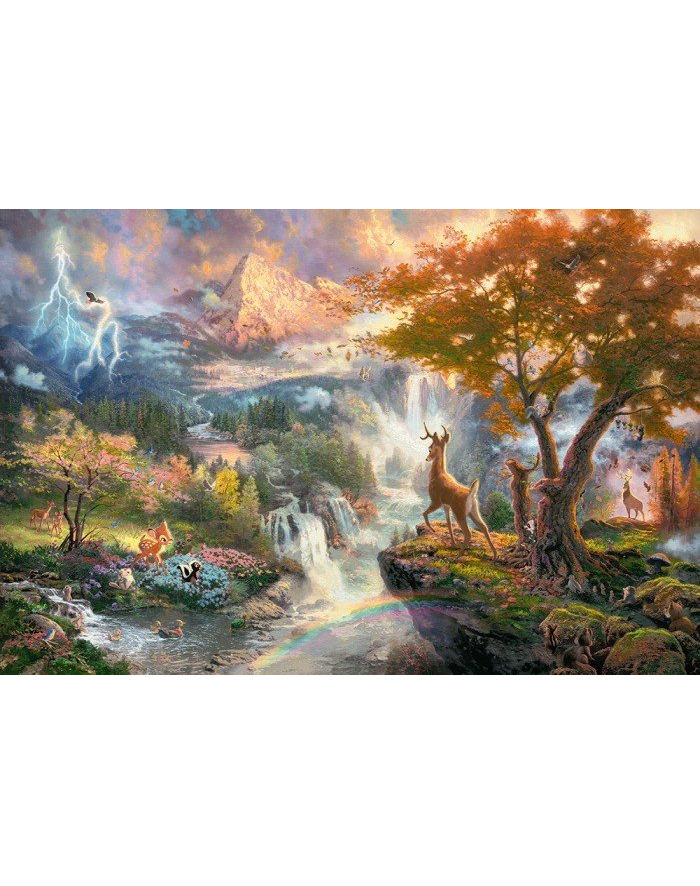 Schmidt Spiele Puzzle Thomas Kinkade: Disney Bambi 1000 Puzzle główny