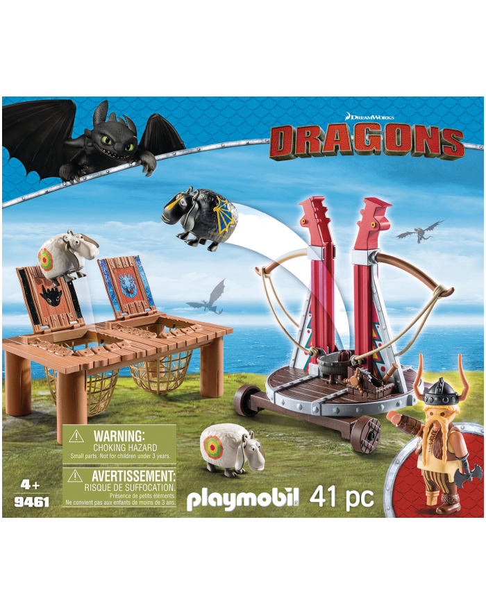 PLAYMOBIL 9461 Grobian with slingshot główny