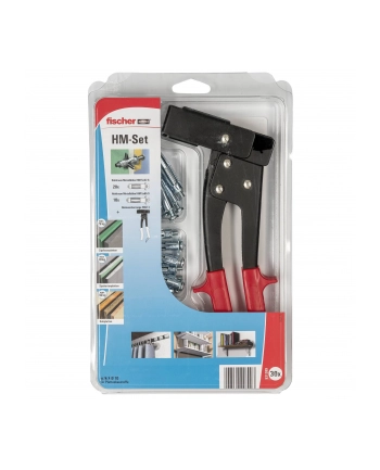 Fischer HM zestaw + Szczypce HM Z3 - kołek - srebrny - 61-częściowy - z Szczypce HM Z3 nr 1