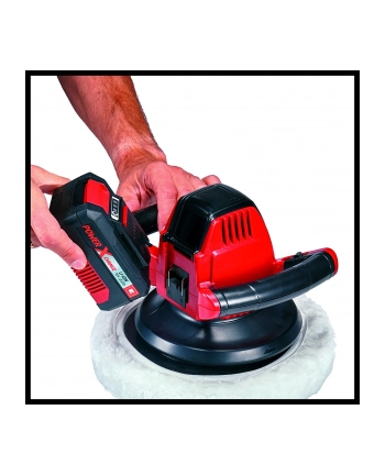 Einhell battery-car polishing machine CE-CB 18/254 Li-Solo - czerwony / czarny - bez akumulatora i ładowarki nr 1