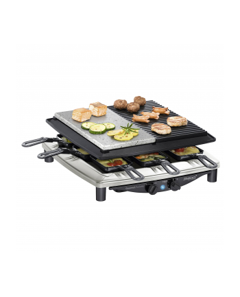 Steba Raclette RC 4 Plus Deluxe Chrom - 1450W