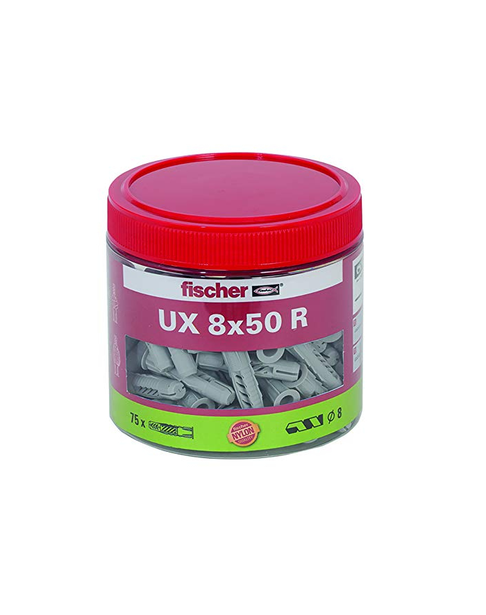 Fischer universal plug UX 8x50 R (75) główny