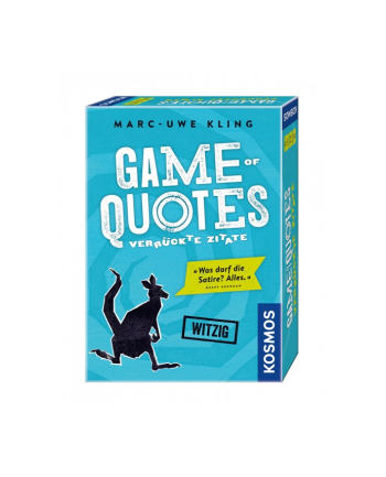 Kosmos Game of Quotes (Marc-Uwe Kling) - 692926