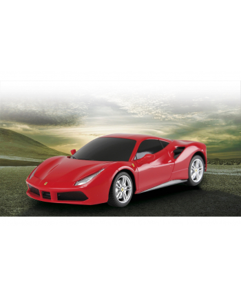 JAMARA Ferrari 488 GTB 1:24 czerwony 27MHz - 405133