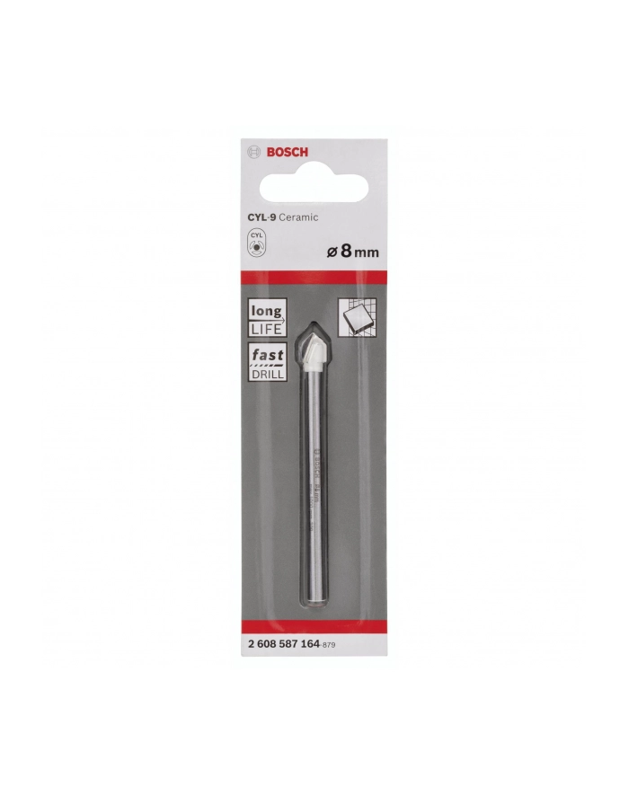 bosch powertools Bosch 1 Fliesenbohrer CYL-9 Ceramic: 8x80 - 2608587164 główny