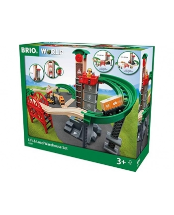 BRIO Large warehouse with lift - 33887 nr 1